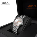 Mido Baroncelli III Automatic Silver Dial Silver Steel Strap Watch For Men - M8600.4.67.1