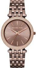 Michael Kors Darci Quartz Brown Dial Brown Steel Strap Watch For Women - MK3416