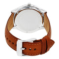 Michael Kors Slim Runway Analog Blue Dial Brown Leather Strap Watch For Men - MK8508