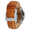 Michael Kors Slim Runway Analog Blue Dial Brown Leather Strap Watch For Men - MK8508