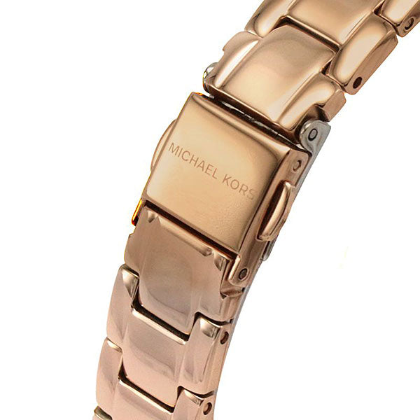 Michael Kors Pyper Quartz Rose Gold Dial Rose Gold Steel Strap Watch For Women - MK1040