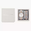 Michael Kors Pyper Quartz Mother of Pearl White Dial Two Tone Steel Strap Watch For Women - MK1066