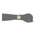 Michael Kors Slim Runway Quartz Gold Dial Black Leather Strap Watch For Women - MK2392