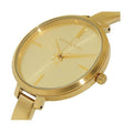 Michael Kors Jaryn Analog Quartz Gold Dial Gold Steel Strap Watch For Women - MK3546