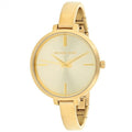 Michael Kors Jaryn Analog Quartz Gold Dial Gold Steel Strap Watch For Women - MK3546