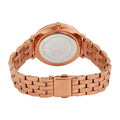 Michael Kors Pyper Three-Hand Rose Gold Dial Rose Gold Steel Strap Watch For Women - MK3897