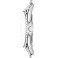 Michael Kors Lauryn Mother of Pearl Dial Silver Steel Strap Watch for Women - MK3900