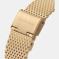 Michael Kors Pyper Quartz Rose Gold Dial Rose Gold Mesh Strap Watch For Women - MK4340