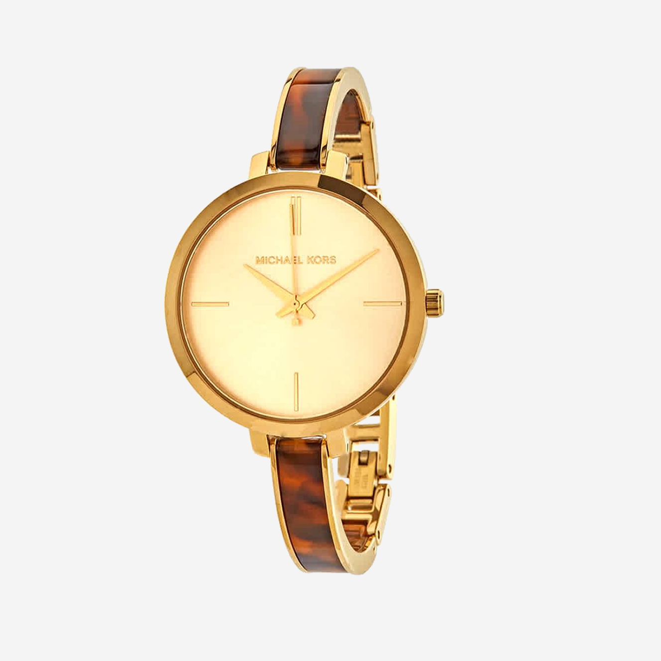 Michael Kors Jaryn Quartz Gold Dial Two Tone Steel Strap Watch for Women - MK4341