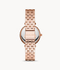 Michael Kors Darci Quartz Rose Gold Dial Rose Gold Steel Strap Watch For Women - MK4514