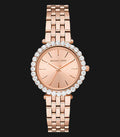 Michael Kors Darci Quartz Rose Gold Dial Rose Gold Steel Strap Watch For Women - MK4514