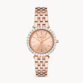 Michael Kors Darci Quartz Rose Gold Dial Rose Gold Steel Strap Watch For Women - MK4514