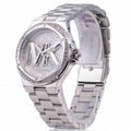 Michael Kors Lennox Quartz Silver Dial Silver Steel Strap Watch For Women - MK7234