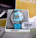 Michael Kors Janelle Quartz Blue Dial Blue Rubber Strap Watch For Women - MK7350