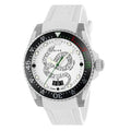 Gucci Dive Quartz White Dial White Rubber Strap Watch For Men - YA136330