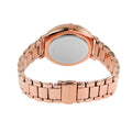 Michael Kors Pyper Three-Hand White Dial Rose Gold Steel Strap Watch For Women - MK4594