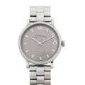 Marc Jacobs Baker Grey Dial Silver Steel Strap Watch for Women - MBM8630