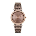 Michael Kors Darci Quartz Brown Dial Brown Steel Strap Watch For Women - MK3416