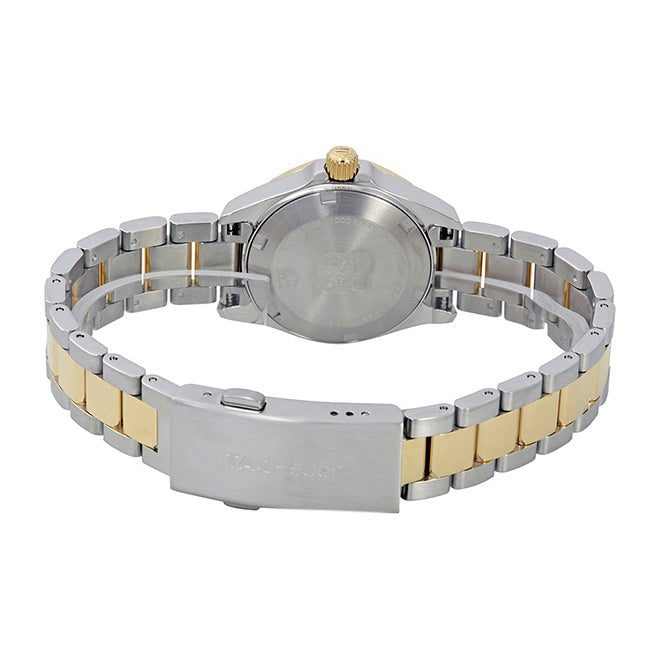 Tag Heuer Aquaracer Diamonds Mother of Pearl Dial Two Tone Steel Strap Watch for Women - WBD1421.BB0321