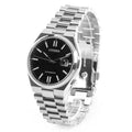 Citizen Tsuyosa Automatic Black Dial Silver Steel Strap Watch For Men - NJ0150-56E