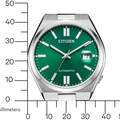 Citizen Tsuyosa Automatic Green Dial Silver Steel Strap Watch For Men - NJ0150-81X