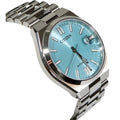 Citizen Tsuyosa Automatic Turquoise Dial Silver Steel Strap Watch For Men - NJ0151-88M