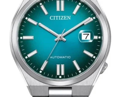 Citizen Tsuyosa Automatic Blue Dial Silver Steel Strap Watch For Men - NJ0151-88X