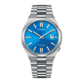 Citizen x Pantone Automatic Blue Dial Silver Steel Strap Watch For Men - NJ0158-89L