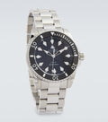 Gucci Dive Automatic Black Dial Silver Steel Strap Watch for Men - YA136353