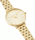 Michael Kors Pyper Quartz Gold Dial Gold Steel Strap Watch For Women - MK3898