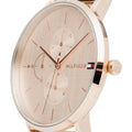 Tommy Hilfiger Jenna Quartz Rose Gold Dial Rose Gold Mesh Bracelet Watch For Women - 1781944