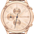 Tommy Hilfiger Whitney Chronograph Quartz Rose Gold Dial Rose Gold Steel Strap Watch For Women - 1782120