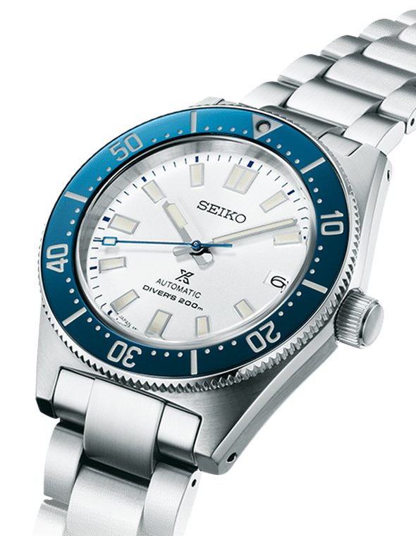 Seiko Prospex Diver 140th Anniversary Limited Edition White Dial Silver Steel Strap Watch For Men - SPB213J1