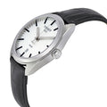 Tissot T Classic PR 100 White Dial Black Leather Strap Watch for Men - T101.410.16.031.00