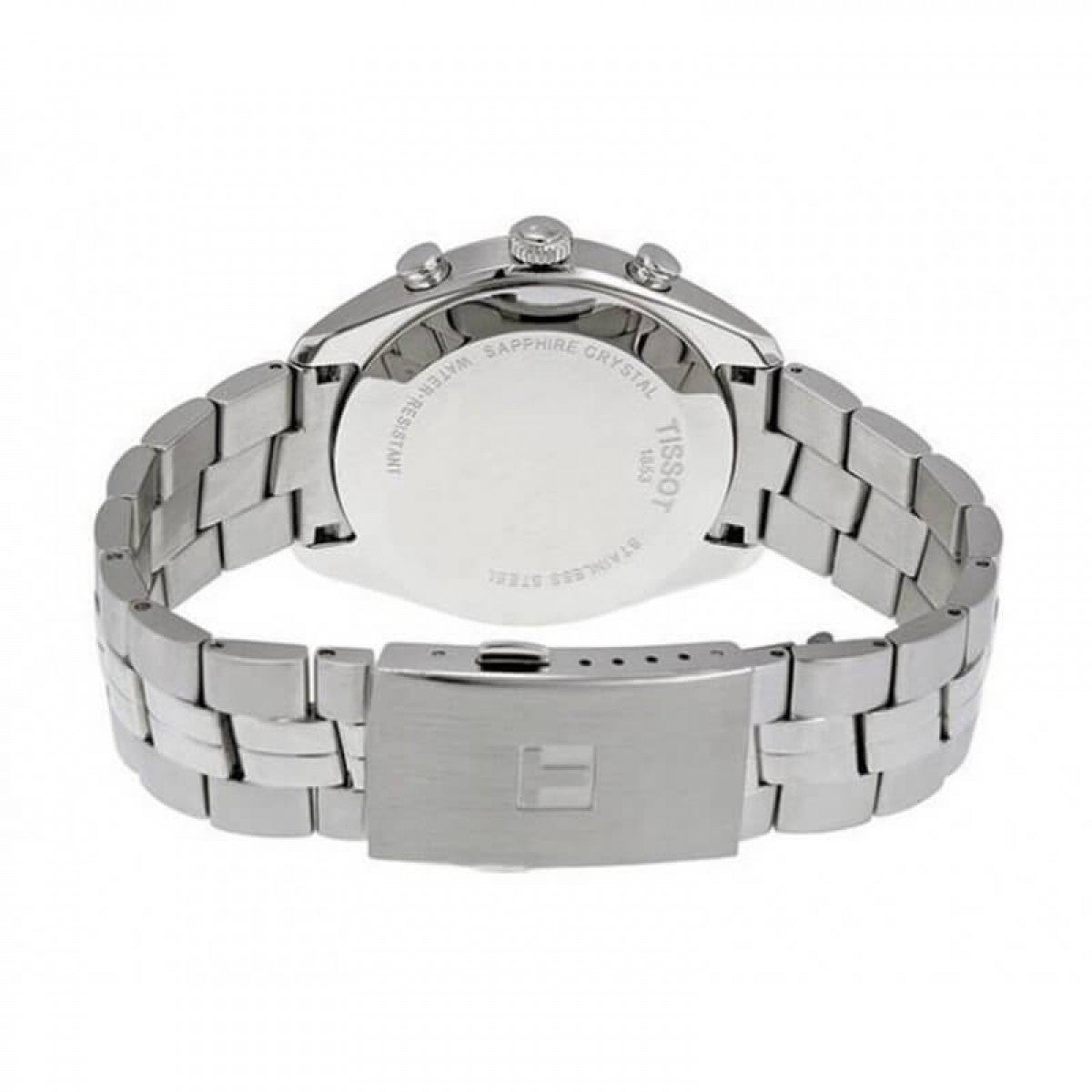 Tissot PR 100 Chronograph Grey Dial Silver Steel Strap Watch for Men - T101.417.11.071.00