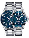 Tissot Seastar 1000 Blue Dial Silver Steel Strap Watch For Men - T120.410.11.041.00