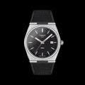 Tissot PRX Black Dial Black Rubber Strap Watch For Men - T137.410.17.051.00