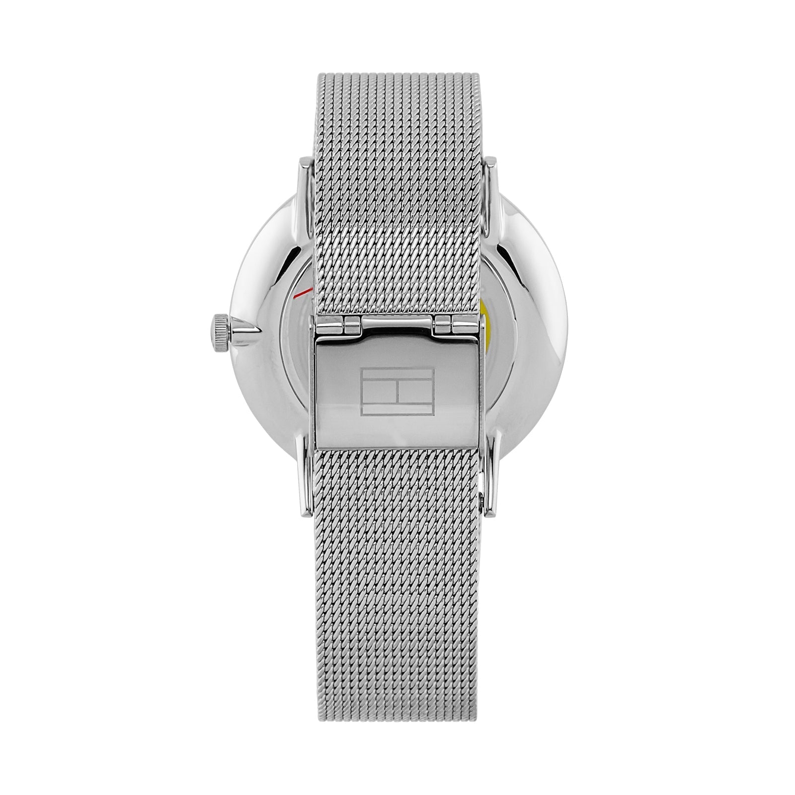 Tommy Hilfiger Jenna Quartz Silver Dial Silver Mesh Bracelet Watch For Women - 1781942