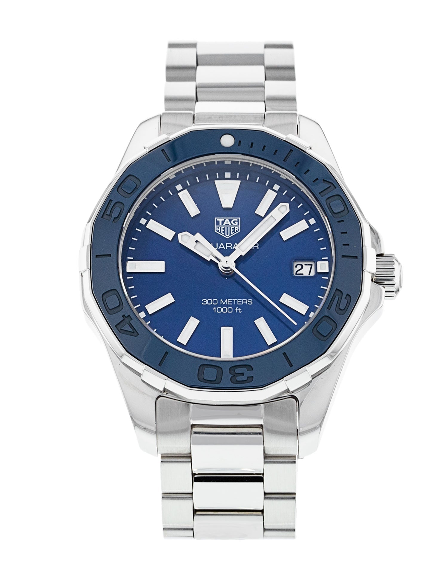 Tag Heuer Aquaracer Blue Ceramic Dial Watch for Women - WAY131S.BA0748