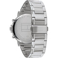 Tommy Hilfiger Chronograph Grey Dial Silver Steel Strap Watch for Men - 1710382