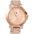 Tommy Hilfiger Bella Rose Gold Dial Rose Gold Steel Strap Watch for Women - 1781396