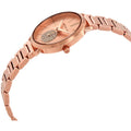 Michael Kors Portia Analog Quartz Rose Gold Dial Rose Gold Steel Strap Watch For Women - MK3839