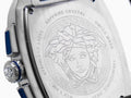 Versace Dominus Chronograph Blue Dial Silver Steel Strap Watch For Men - VE6H00423