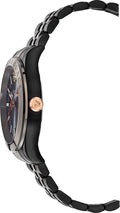 Versace Hellenyium Analog Black Dial Black Steel Strap Watch For Men - VEVK00320
