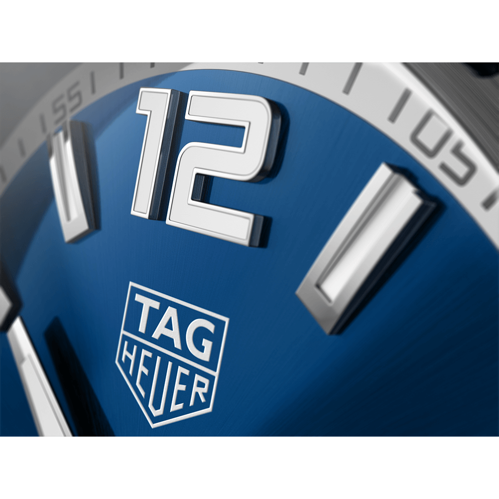 Tag Heuer Formula 1 Calibre 6 Automatic Blue Dial Silver Steel Strap Watch for Men - WAZ2014.BA0842