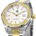 Tag Heuer Aquaracer Silver Dial Two Tone Steel Strap Watch for Women - WBD1120.BB0930