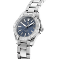 Tag Heuer Aquaracer Blue Dial Silver Steel Strap Watch for Women - WBD131D.BA0748