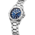 Tag Heuer Aquaracer Blue Dial Silver Steel Strap Watch for Women - WBD1412.BA0741