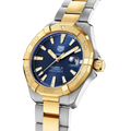 Tag Heuer Aquaracer Calibre 5 Blue Dial Two Tone Steel Strap Watch for Women - WBD2120.BB0930