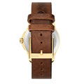 Gucci G Timeless Quartz Green & Red Dial Brown Leather Strap Watch For Men - YA126451